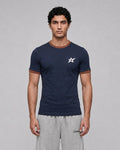Coldlegacy Star Ringer Tee - Navy