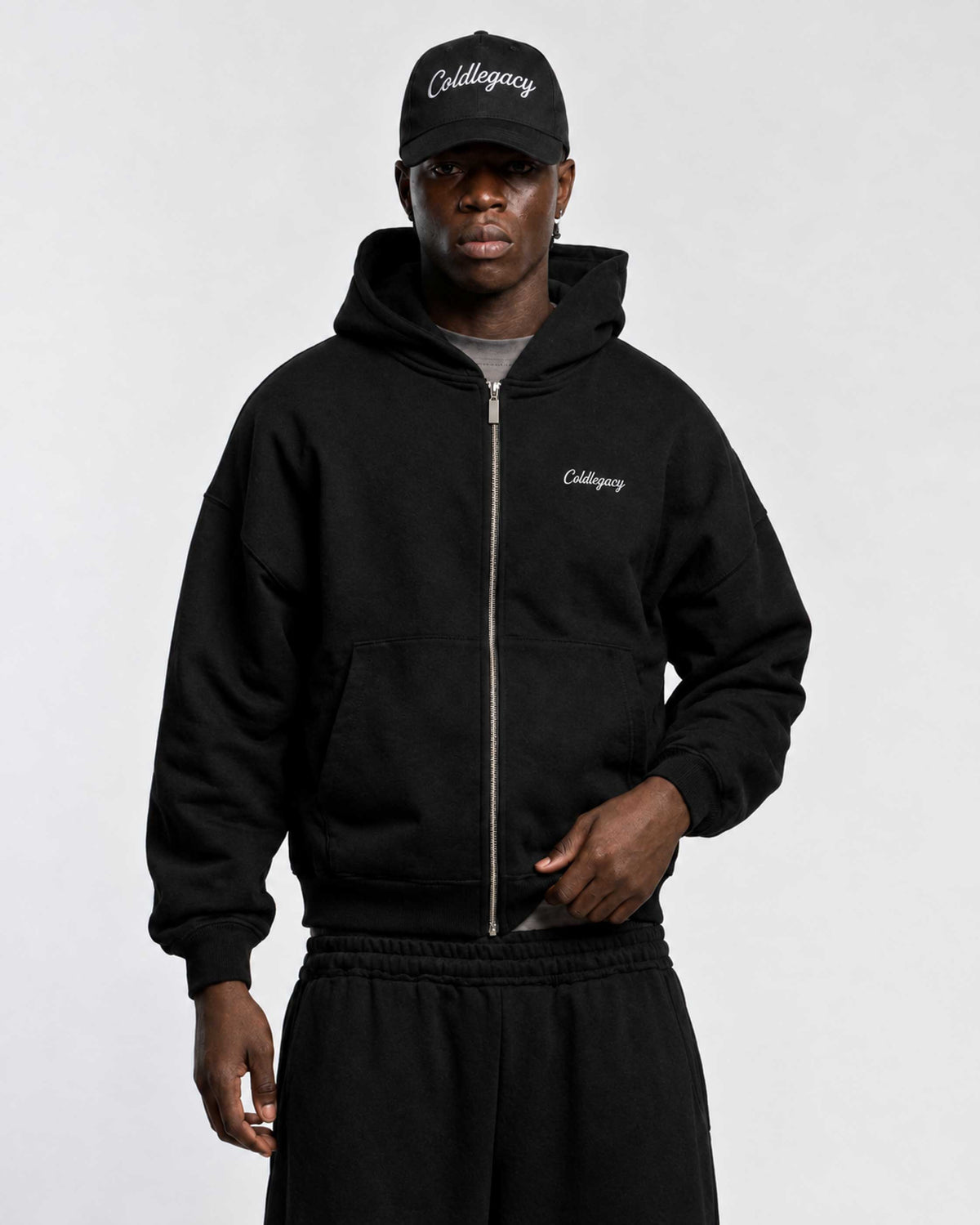 Coldlegacy Zip Hoodie - Black