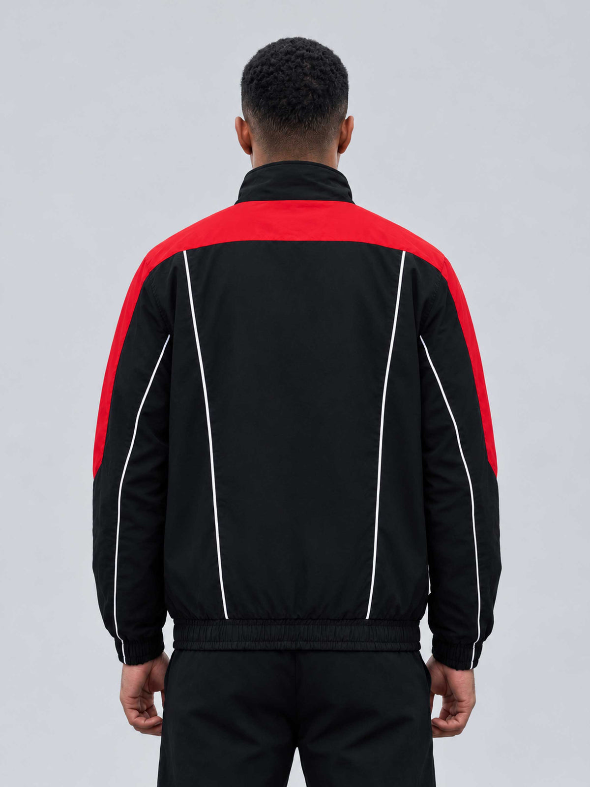 Coldlegacy Nylon Taslon Jacket - Black/Red