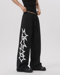 Coldlegacy Star Trousers - Black